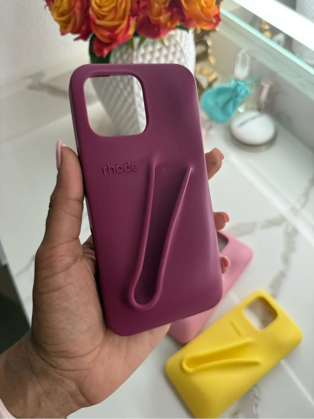RHODE Silicone Phone Case Trio for iPhone 16 Pro Max - Picture 5 of 5